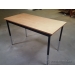 Counter Height Adjustable Training Work Table Desk Honey Maple